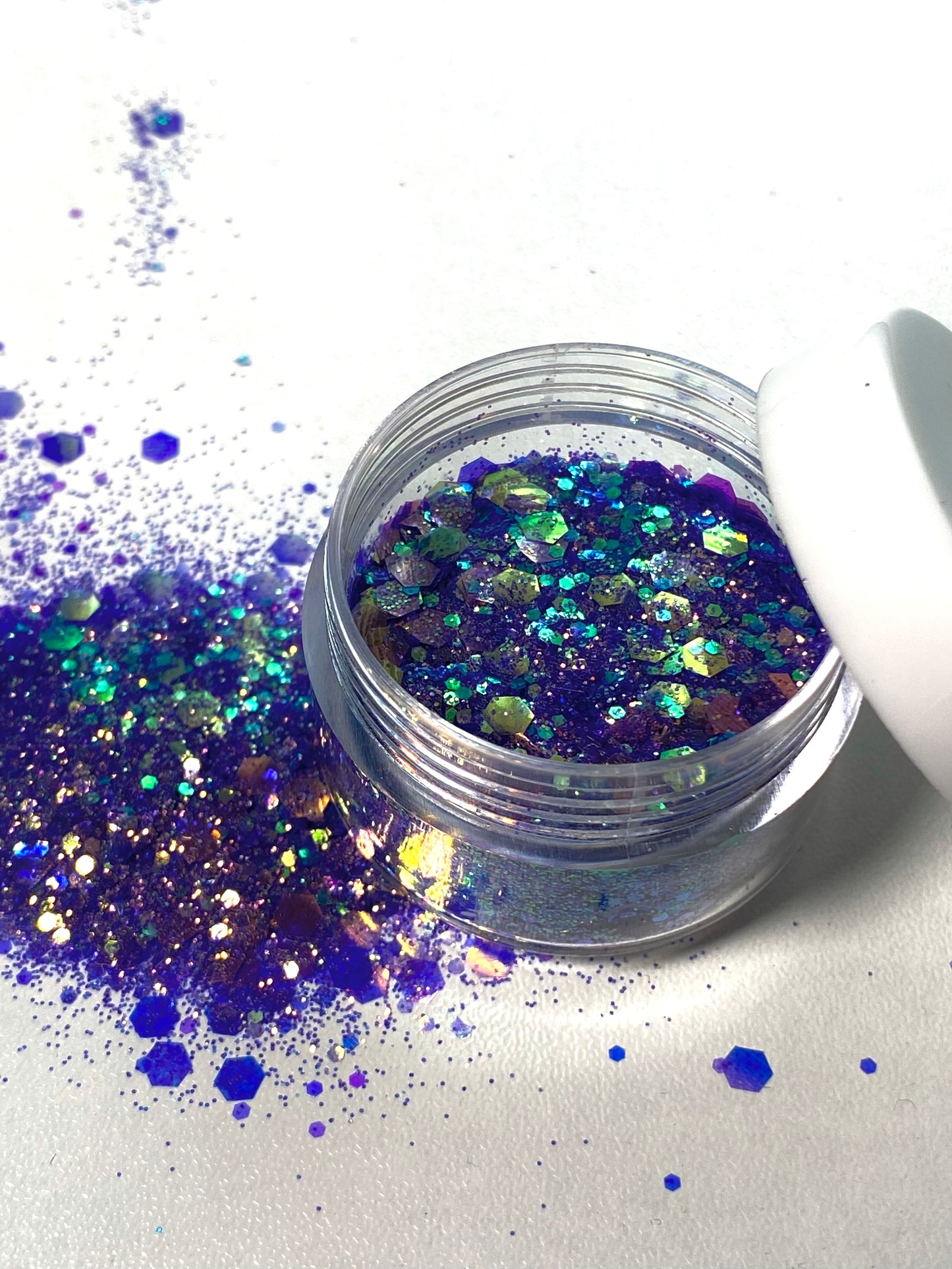 DC GLITTER CHUBBY Holo purple