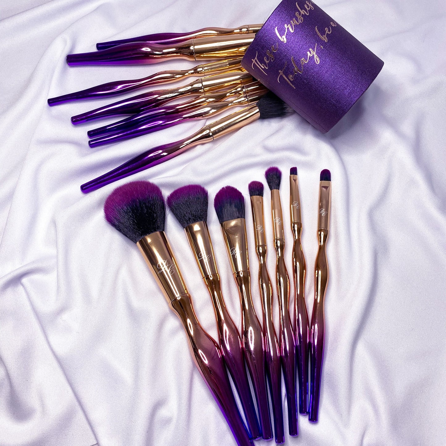 Duo Set de pinceaux Purple Print